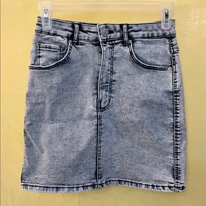 jean skirt